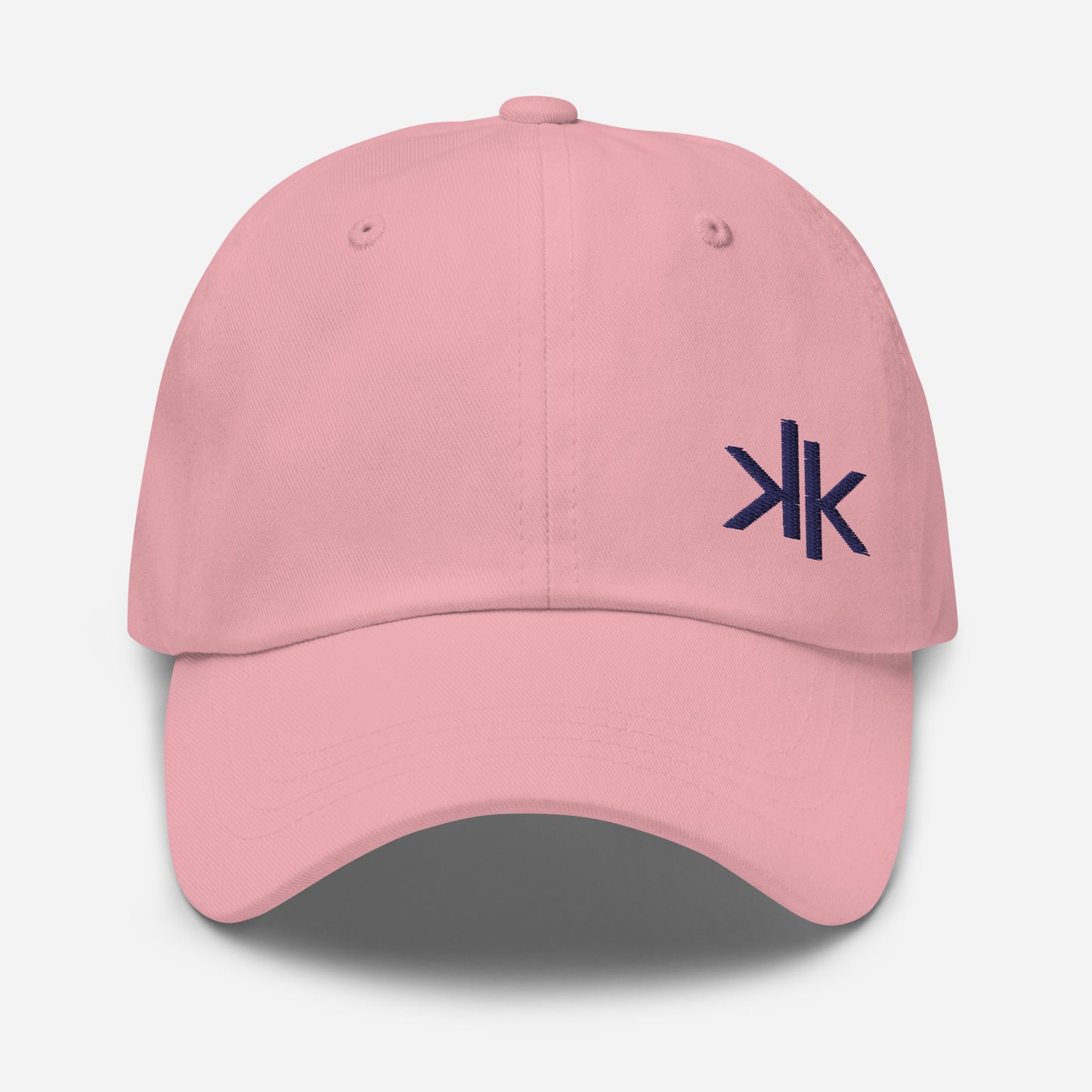 Kamala Kicks Cap- Side Logo - White/Pink/Tan