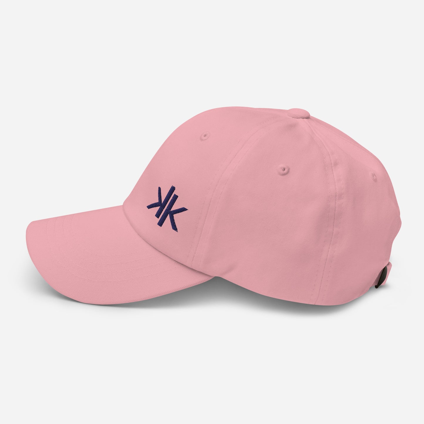 Kamala Kicks Cap- Side Logo - White/Pink/Tan