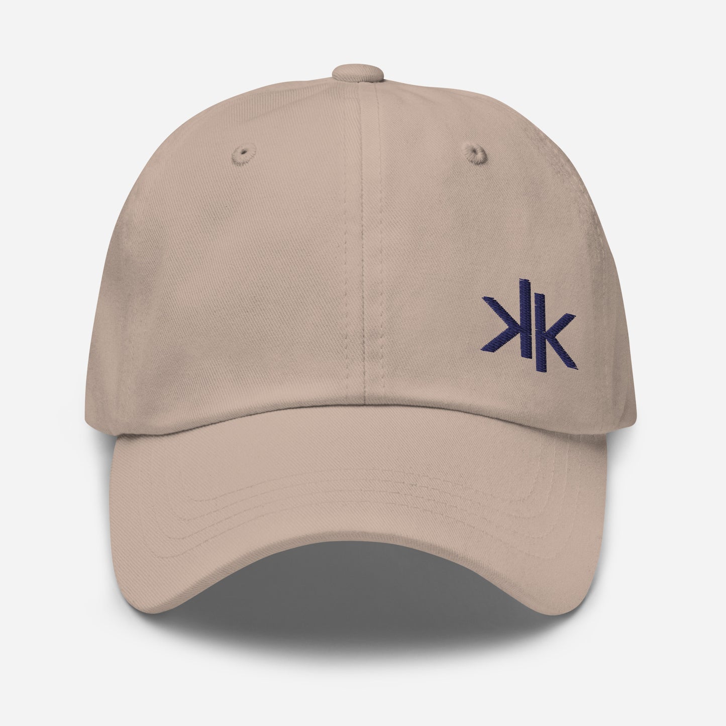 Kamala Kicks Cap- Side Logo - White/Pink/Tan