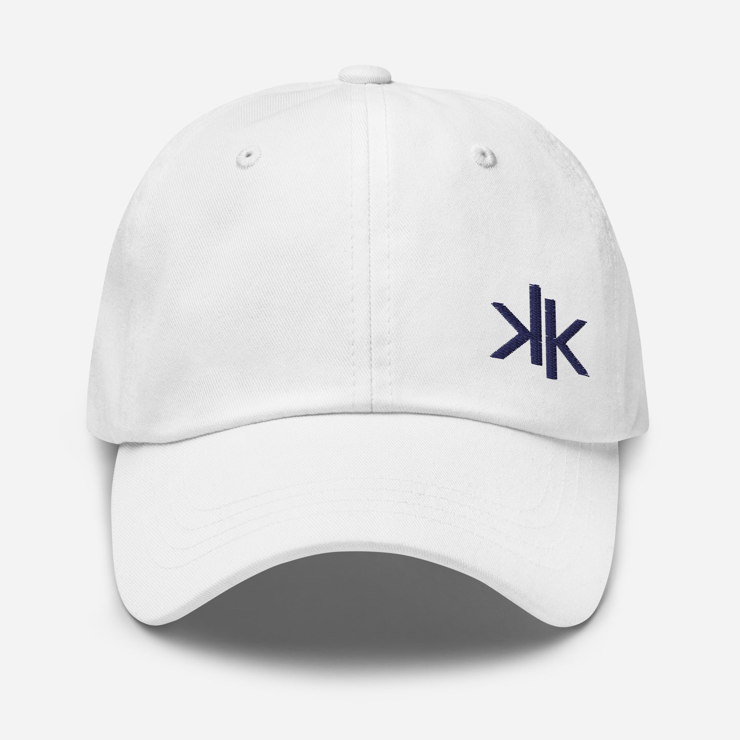 Kamala Kicks Cap- Side Logo - White/Pink/Tan