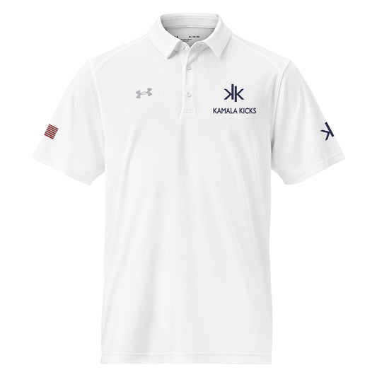 Under Armour® - Kamala Kicks w/ American Flag Sleeve - Embroidered - White