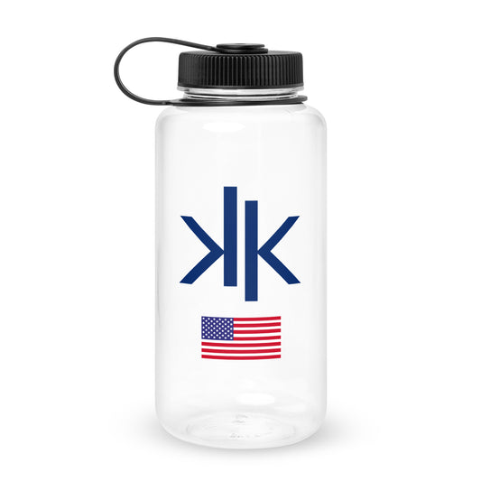 Kamala Kicks - American Flag Water Bottle